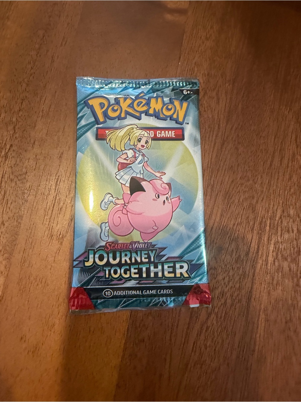 Pokemon Journey Together Booster Pack - Blue/Pink/Yellow